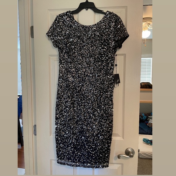 Adrianna Papell Sequin Dress - Picture 1 of 6